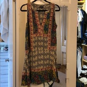 Tolani elephant print dress from Anthropologie